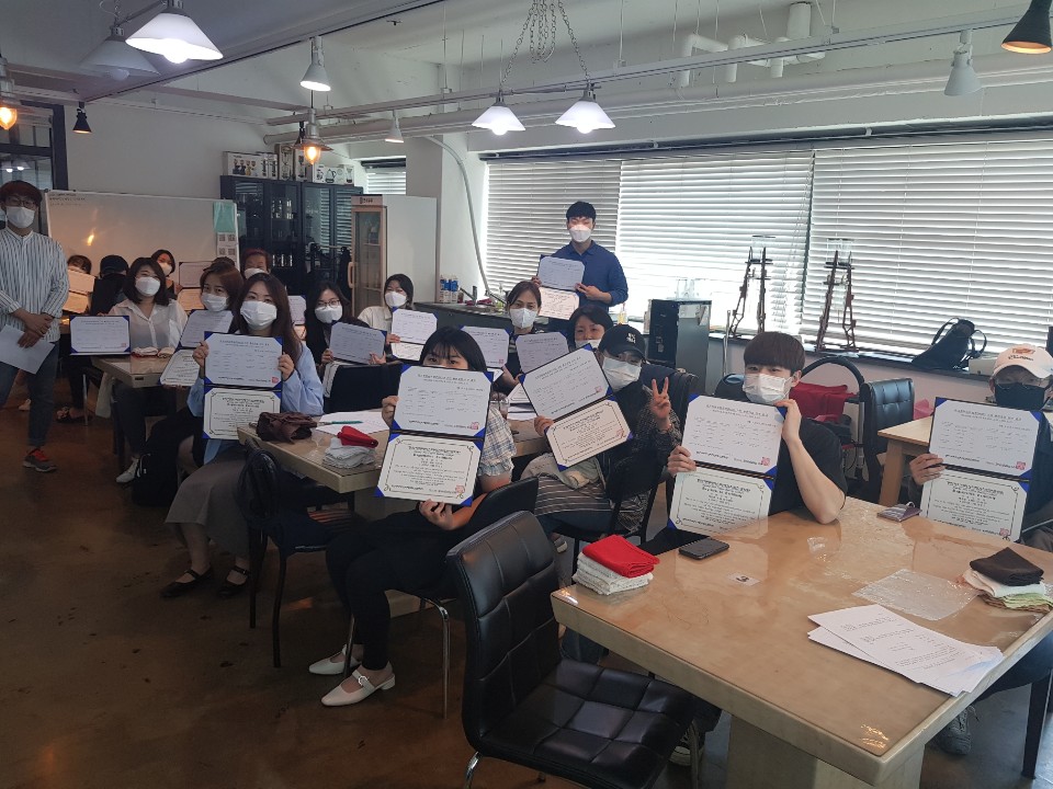 바리스타2급자격증 취득과정_2020.04.23 ~ 2020.06.01 283기 수료식(1)