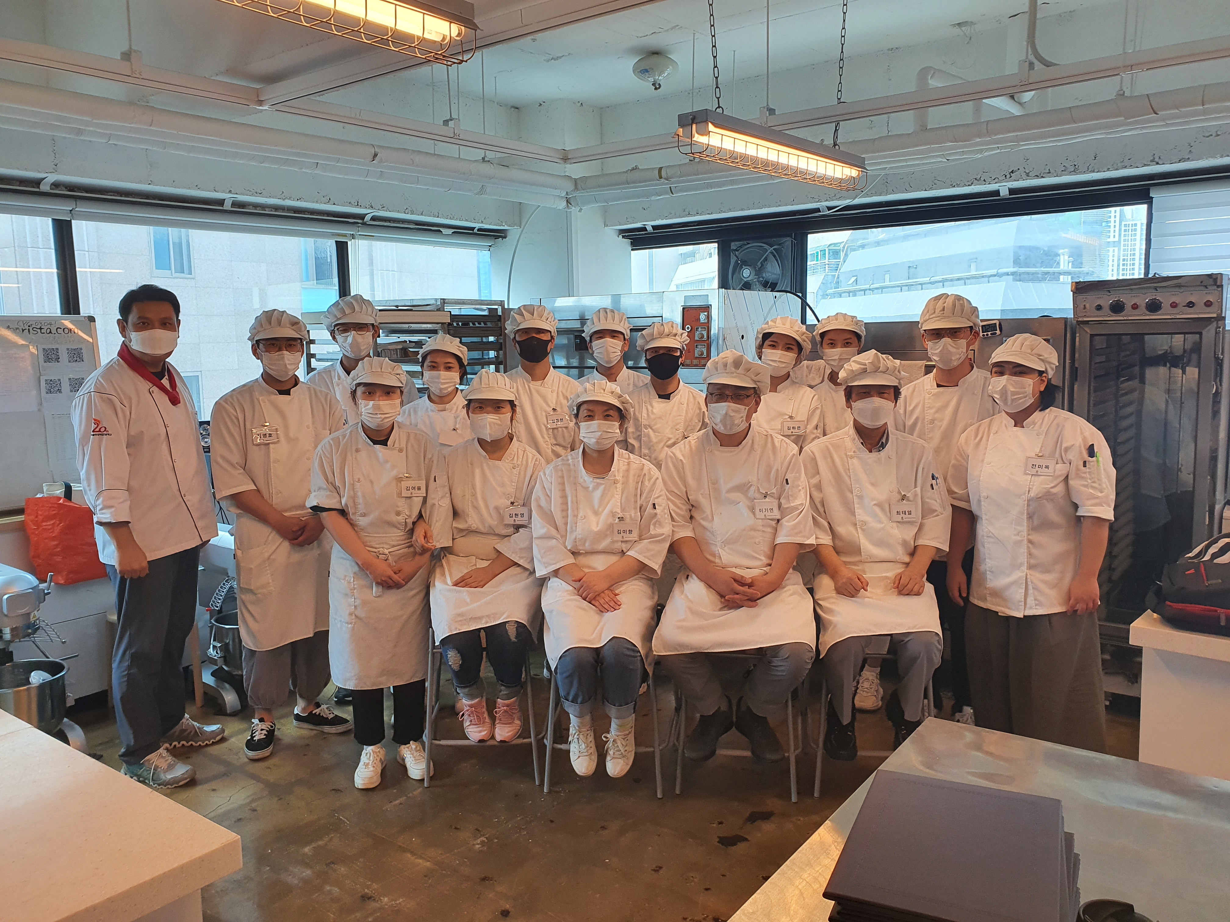 제과제빵기능사 자격증 취득과정_06.08 ~ 08.17 수료식 ②