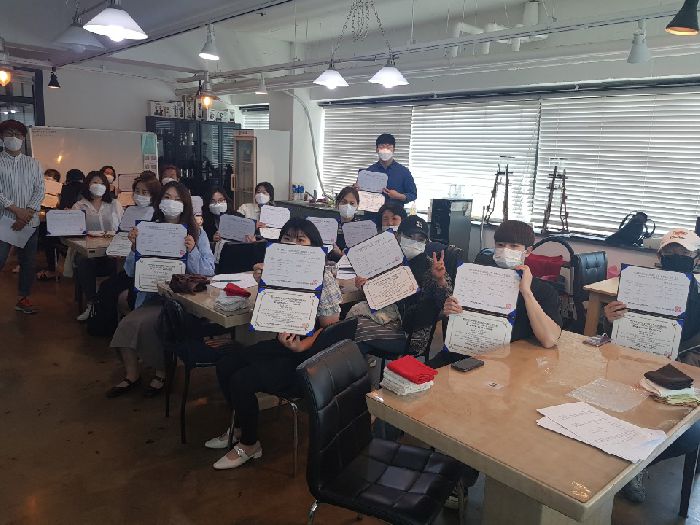 바리스타2급자격증 취득과정_2020.04.23 ~ 2020.06.01 283기 수료식